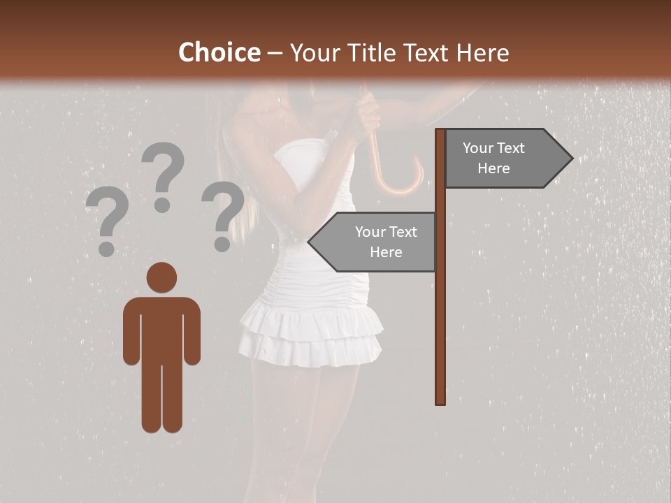 Smiling Open Shelter PowerPoint Template