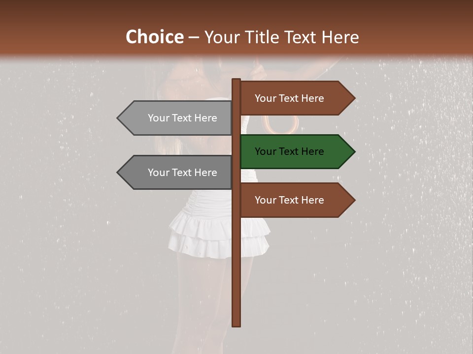 Smiling Open Shelter PowerPoint Template