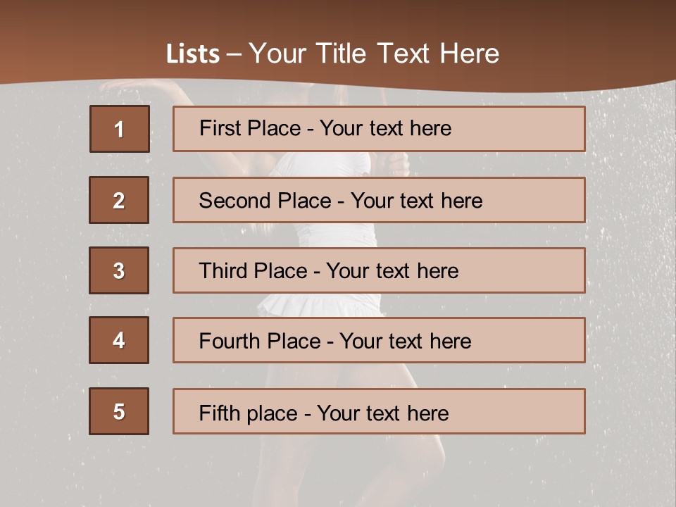 Color Smiling Happy PowerPoint Template