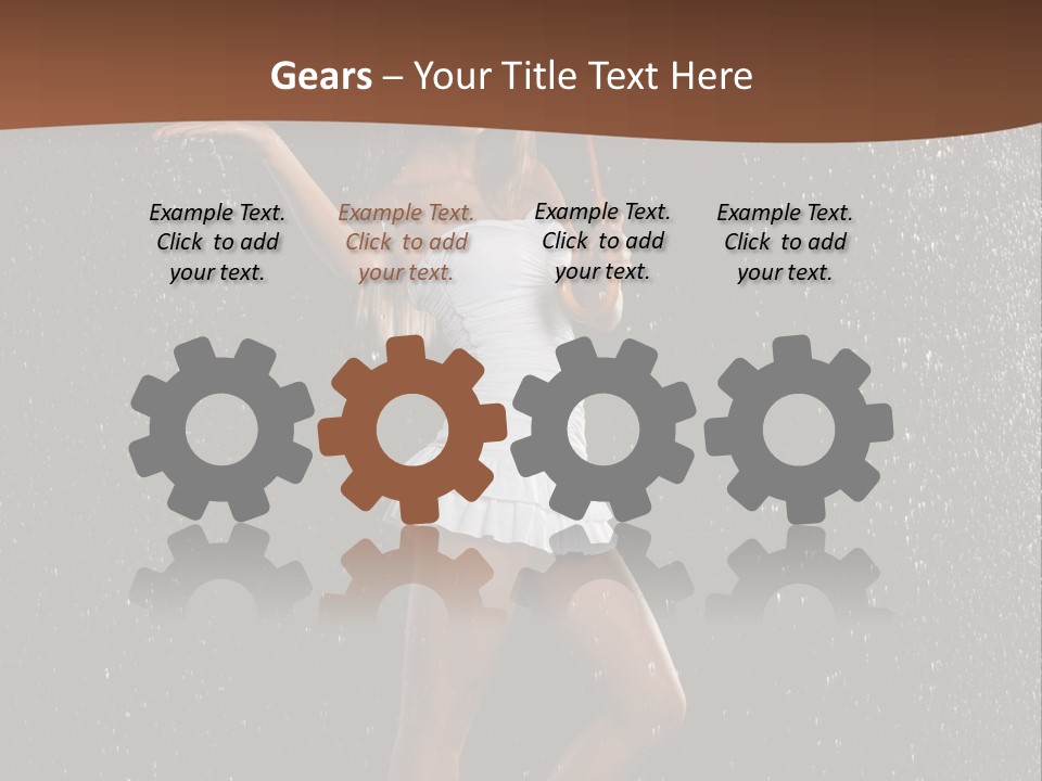 Color Smiling Happy PowerPoint Template