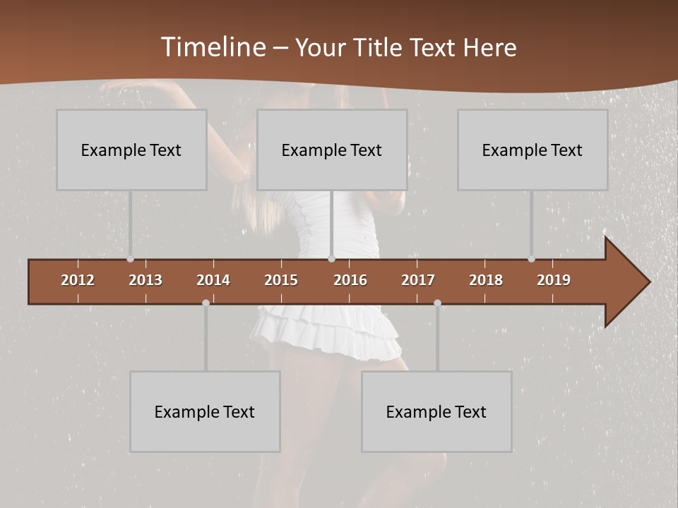 Color Smiling Happy PowerPoint Template