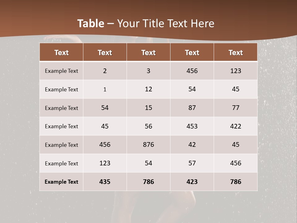 Color Smiling Happy PowerPoint Template