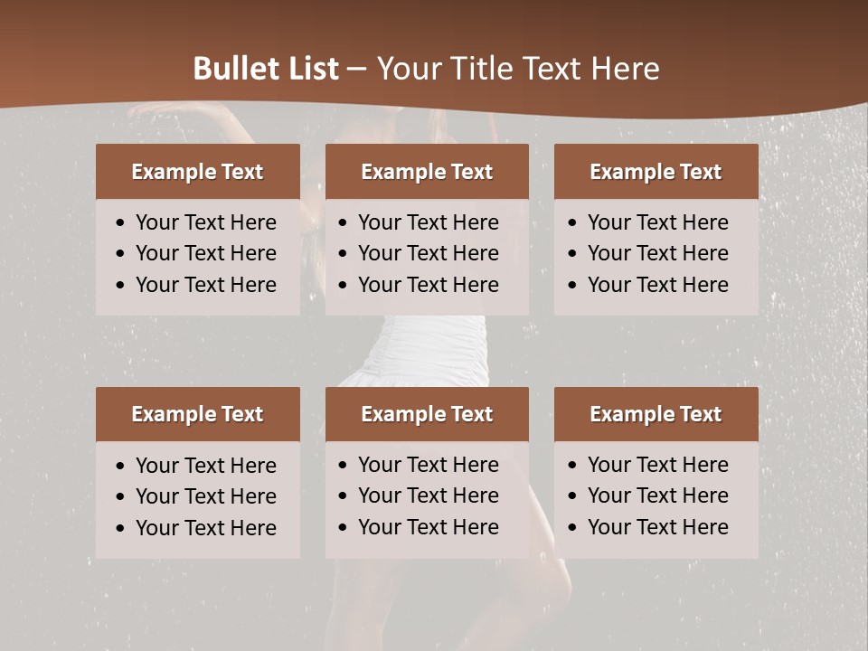 Color Smiling Happy PowerPoint Template