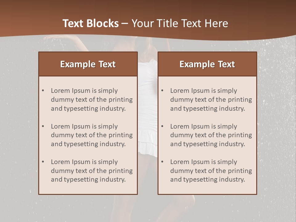 Color Smiling Happy PowerPoint Template