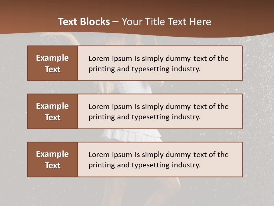 Color Smiling Happy PowerPoint Template