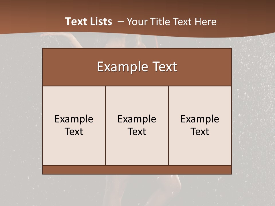 Color Smiling Happy PowerPoint Template