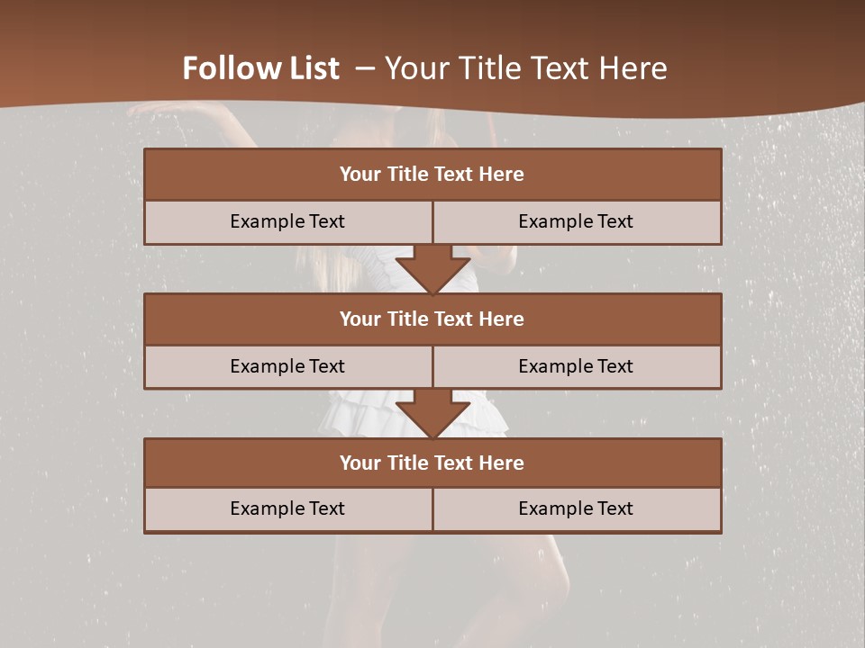 Color Smiling Happy PowerPoint Template