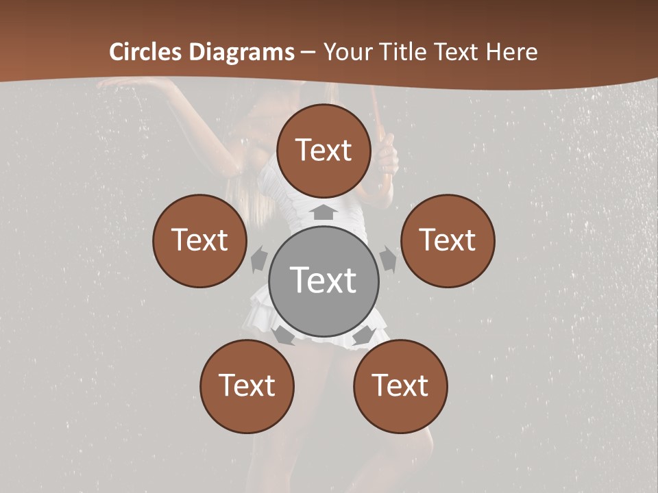 Color Smiling Happy PowerPoint Template