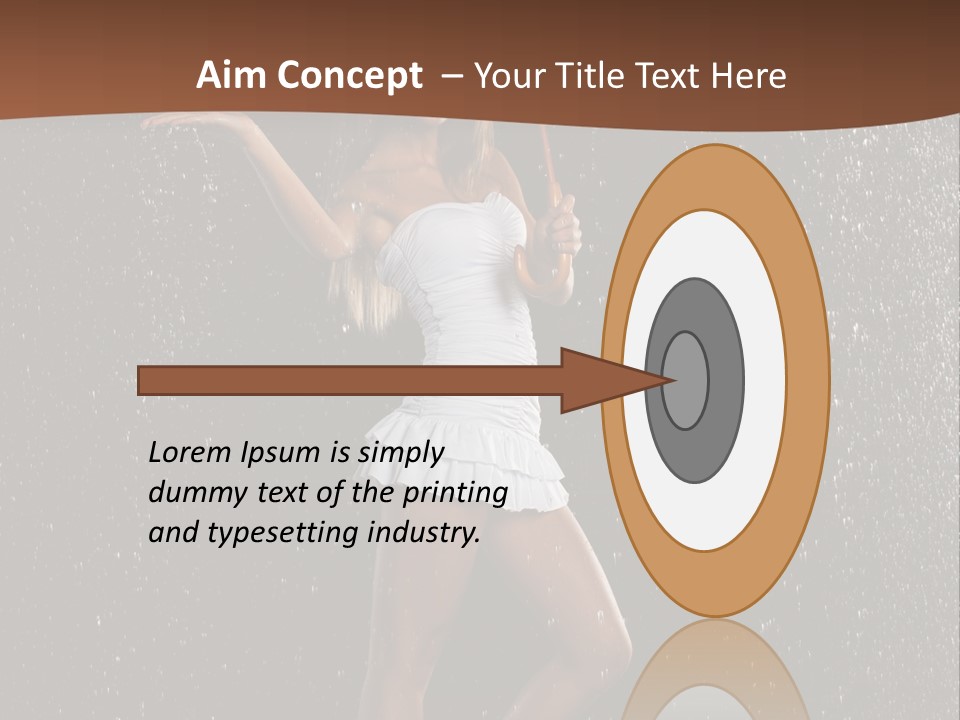 Color Smiling Happy PowerPoint Template