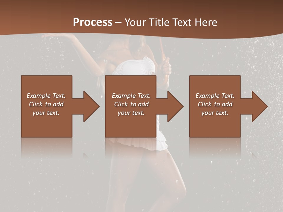 Color Smiling Happy PowerPoint Template