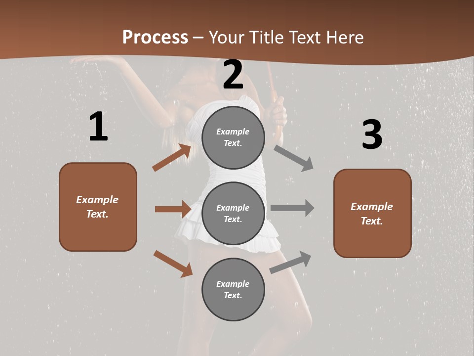 Color Smiling Happy PowerPoint Template