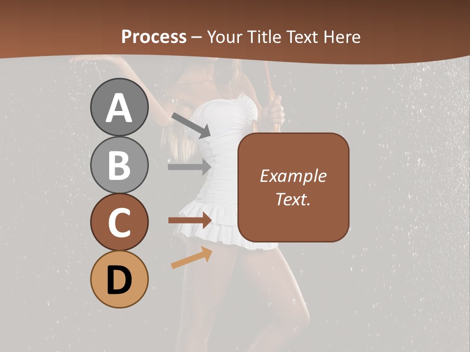 Color Smiling Happy PowerPoint Template