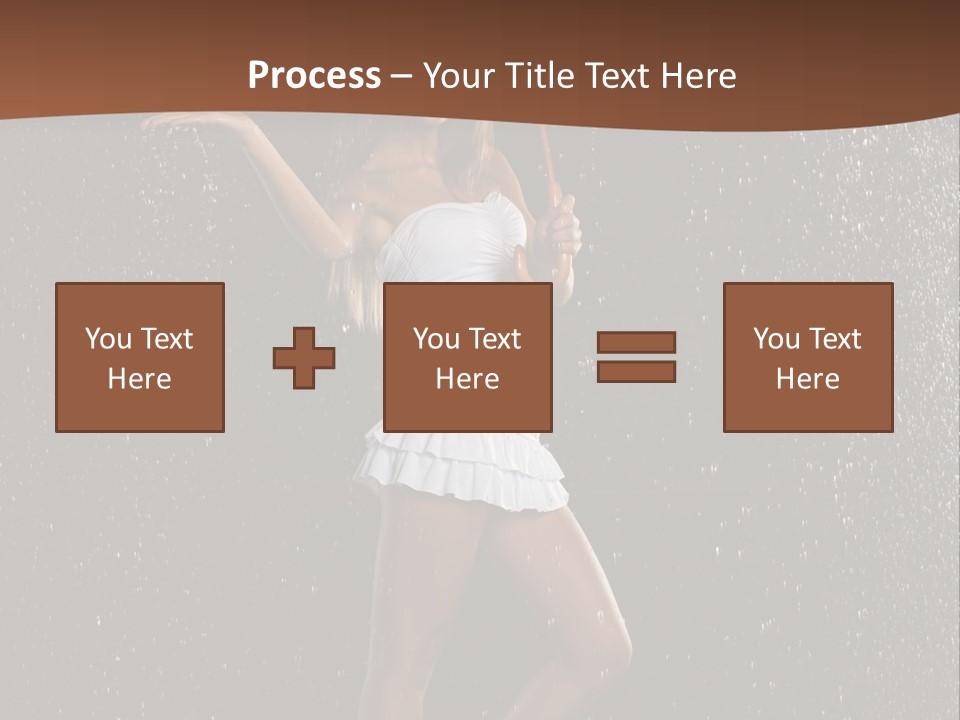 Color Smiling Happy PowerPoint Template