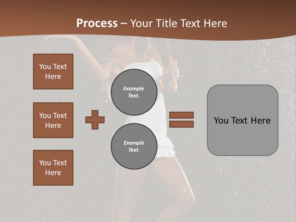 Color Smiling Happy PowerPoint Template