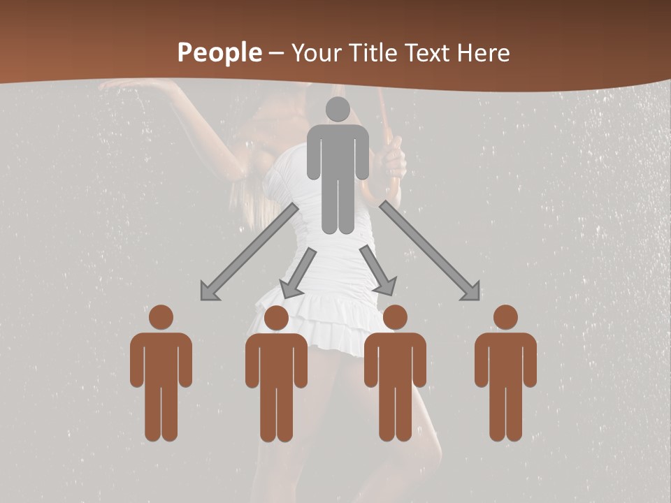 Color Smiling Happy PowerPoint Template