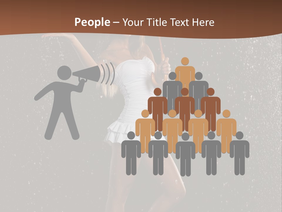 Color Smiling Happy PowerPoint Template