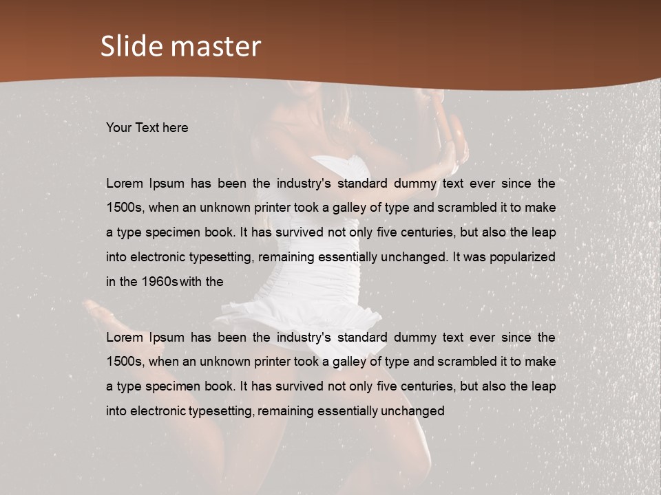 Accessory Open One PowerPoint Template