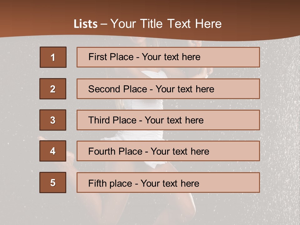 Accessory Open One PowerPoint Template