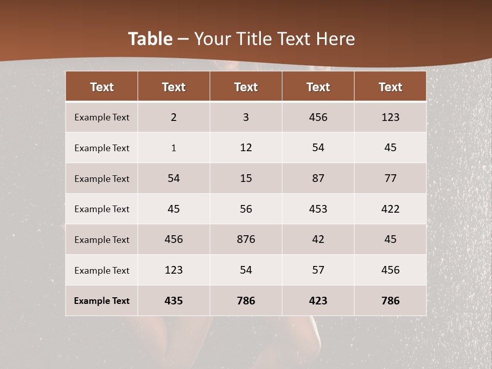 Accessory Open One PowerPoint Template