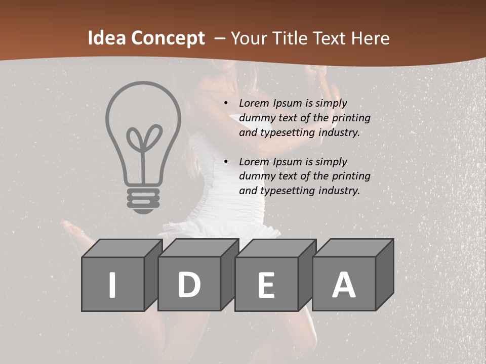 Accessory Open One PowerPoint Template
