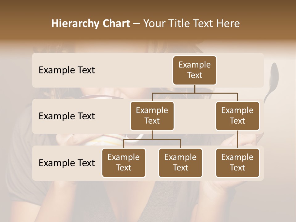Cheerful Drink Person PowerPoint Template