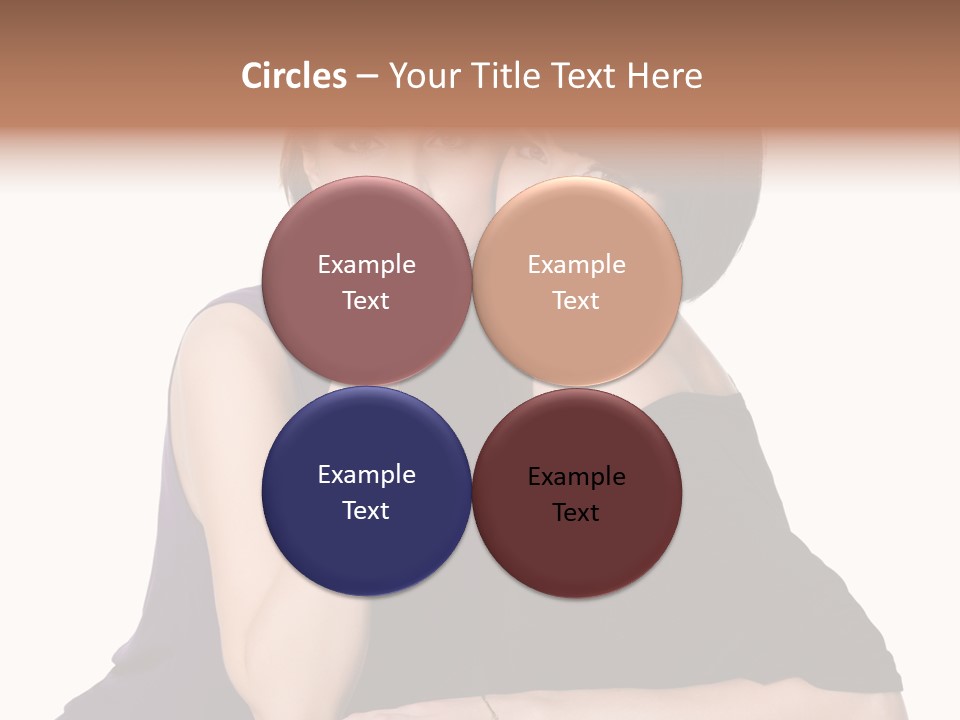 Glamour Female Brown PowerPoint Template