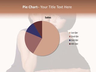 Glamour Female Brown PowerPoint Template