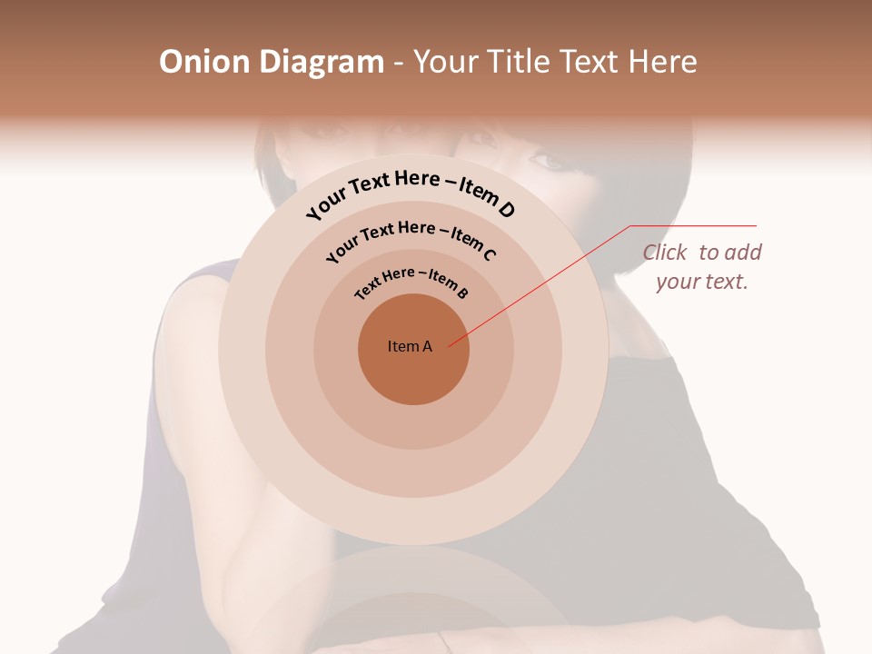 Glamour Female Brown PowerPoint Template