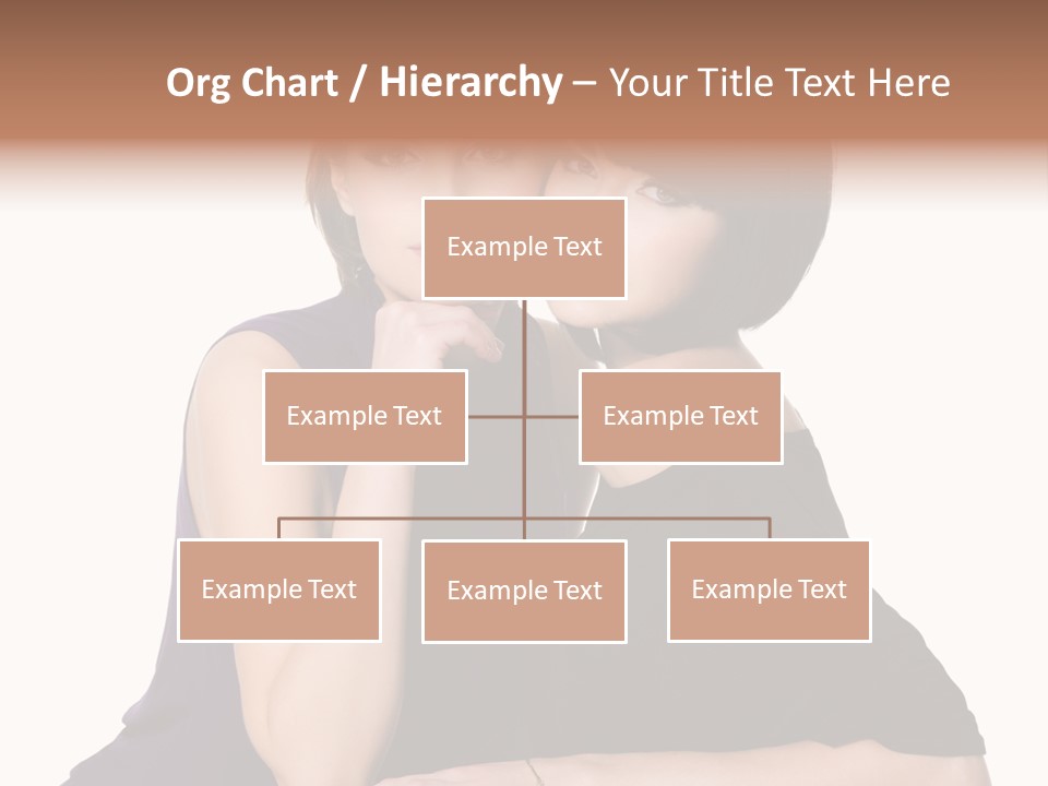 Glamour Female Brown PowerPoint Template