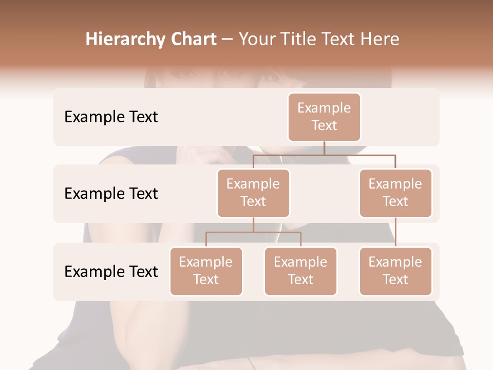 Glamour Female Brown PowerPoint Template