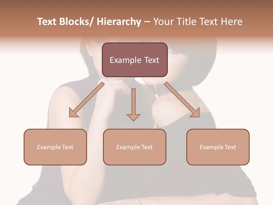 Glamour Female Brown PowerPoint Template