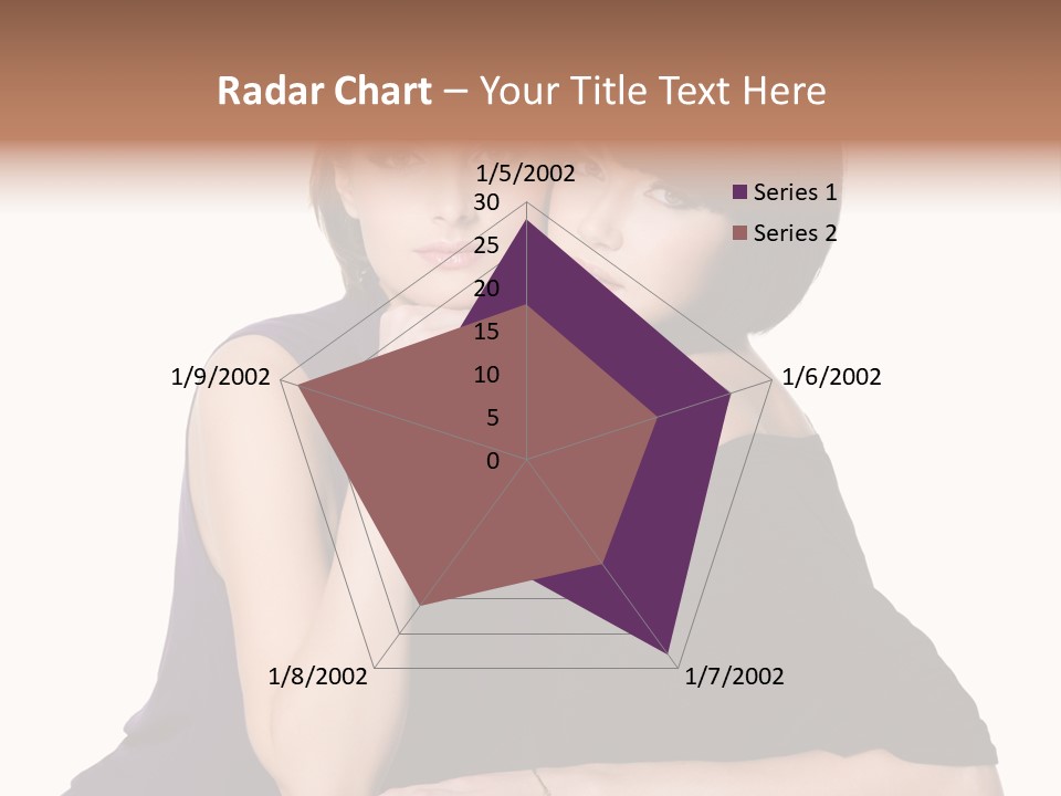 Glamour Female Brown PowerPoint Template