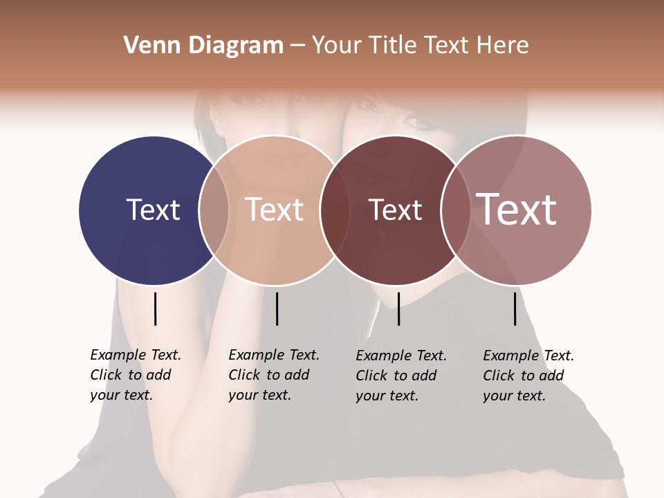 Glamour Female Brown PowerPoint Template