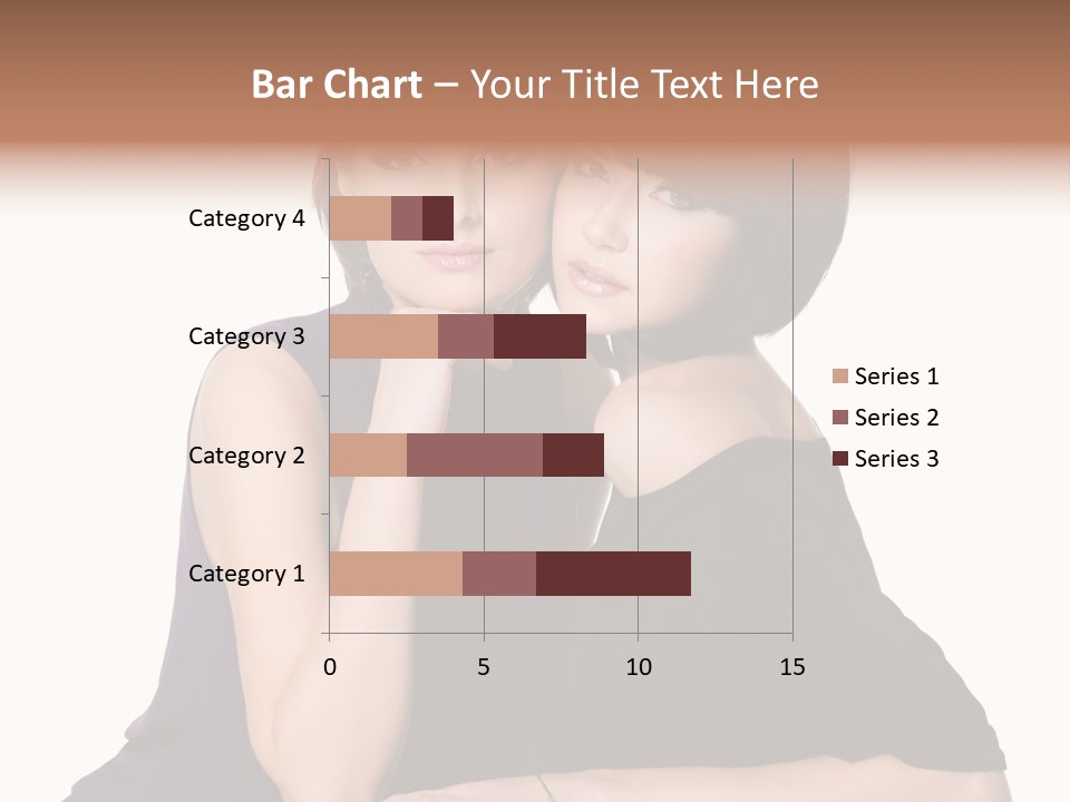 Glamour Female Brown PowerPoint Template