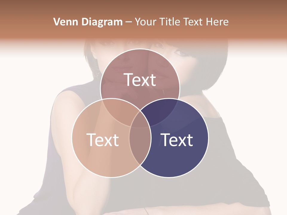 Glamour Female Brown PowerPoint Template