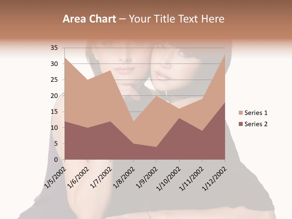 Glamour Female Brown PowerPoint Template