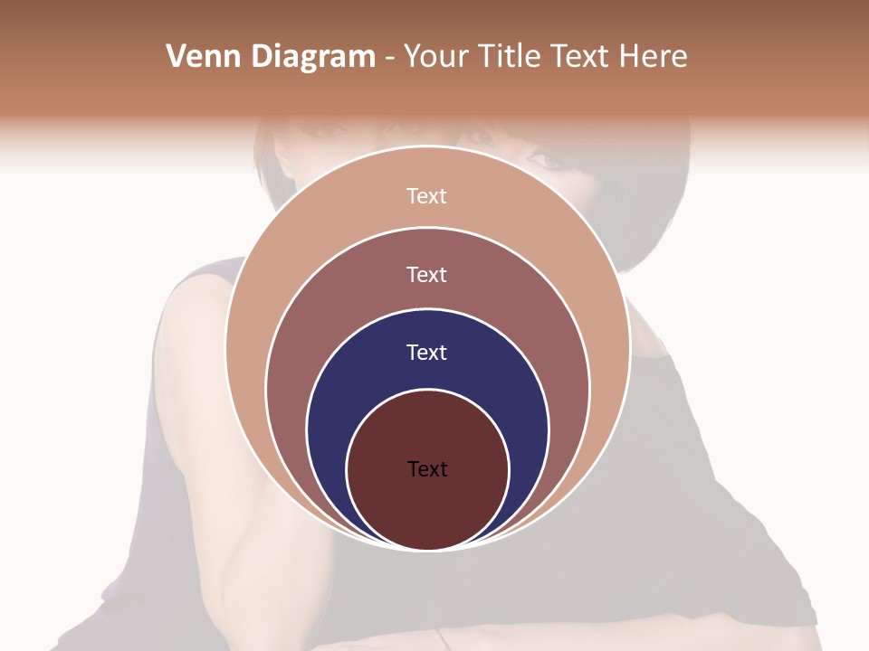 Glamour Female Brown PowerPoint Template