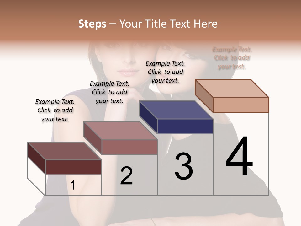 Glamour Female Brown PowerPoint Template