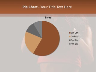 Isolated Soldier Posing PowerPoint Template