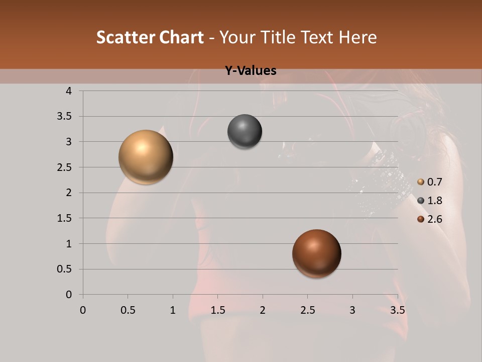 Isolated Soldier Posing PowerPoint Template
