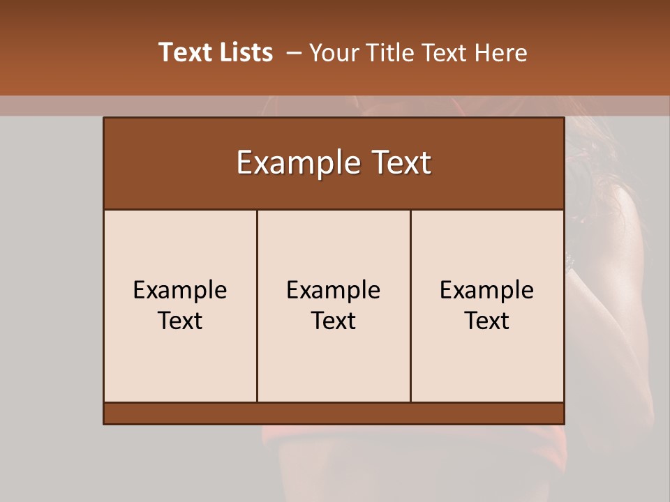 Isolated Soldier Posing PowerPoint Template