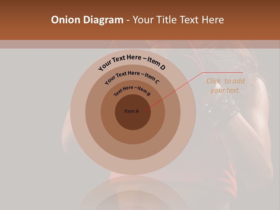 Isolated Soldier Posing PowerPoint Template