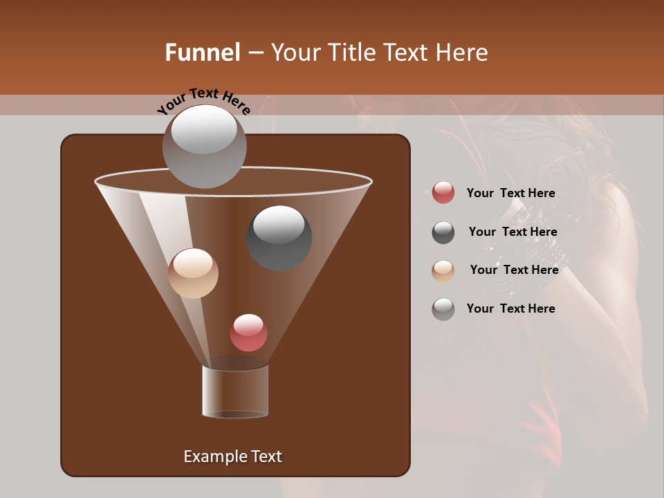 Isolated Soldier Posing PowerPoint Template