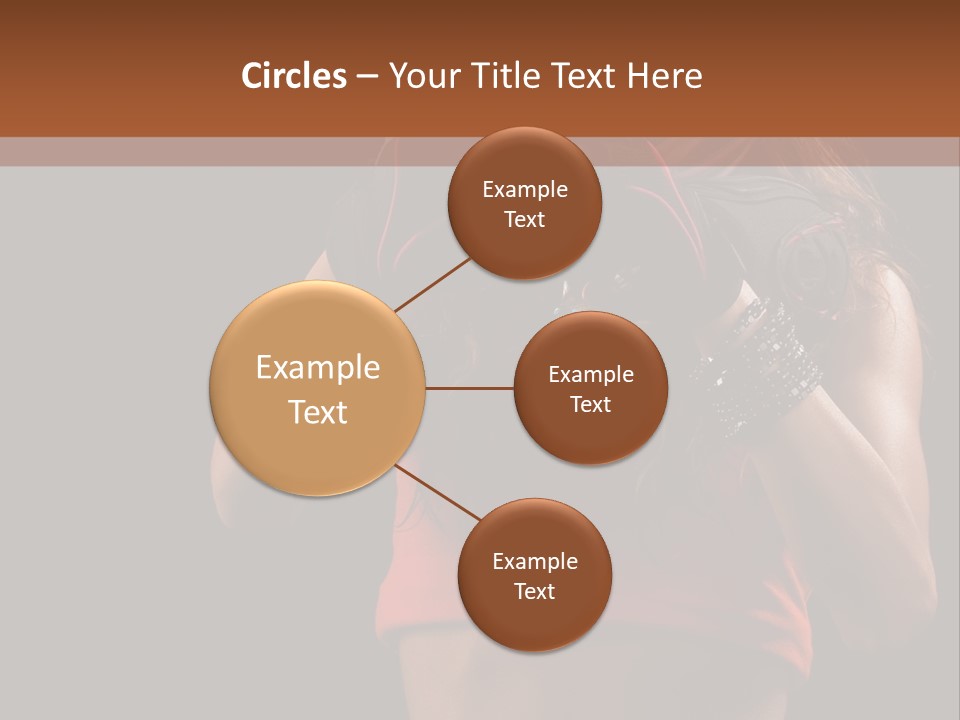 Isolated Soldier Posing PowerPoint Template