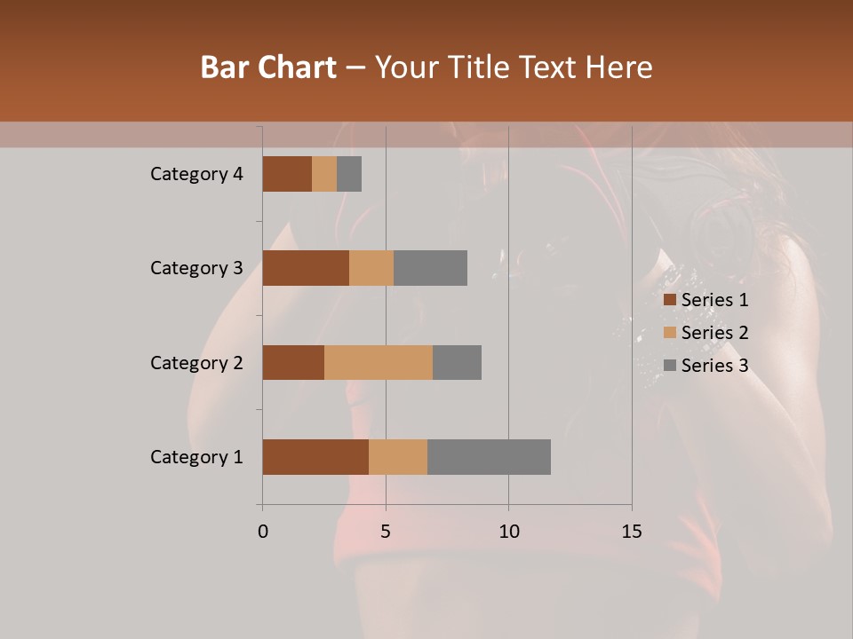 Isolated Soldier Posing PowerPoint Template