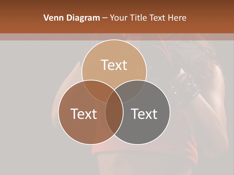 Isolated Soldier Posing PowerPoint Template