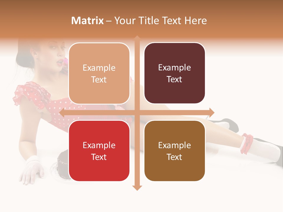 Shape Legs White PowerPoint Template