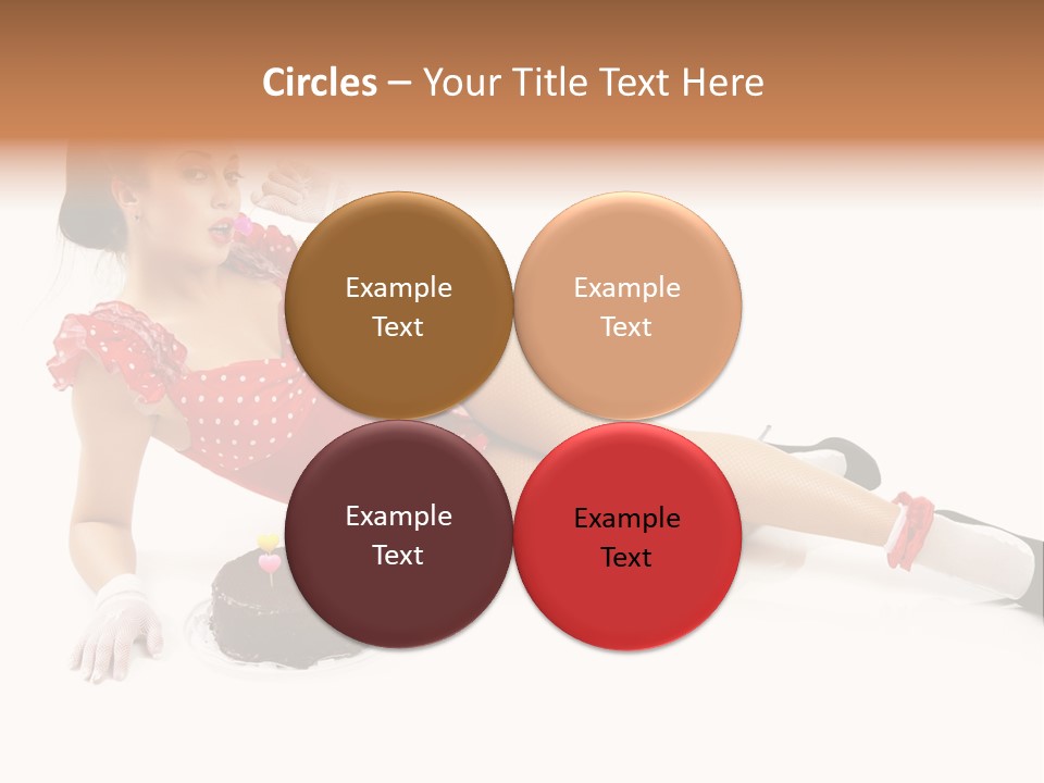 Shape Legs White PowerPoint Template