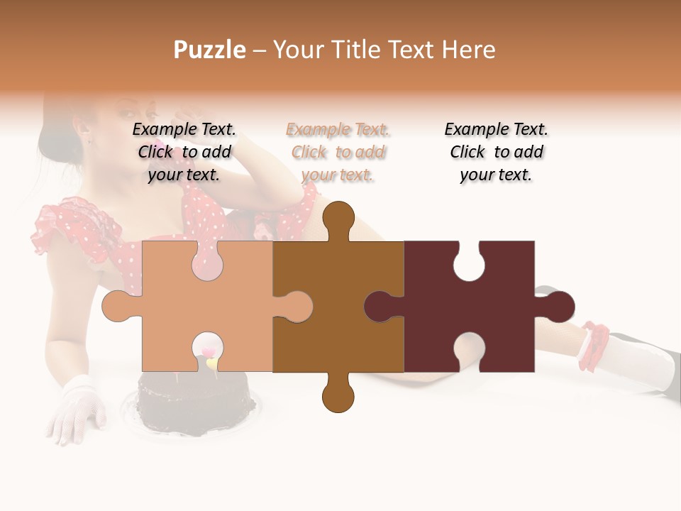 Shape Legs White PowerPoint Template