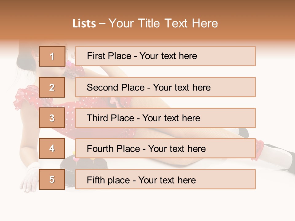 Shape Legs White PowerPoint Template